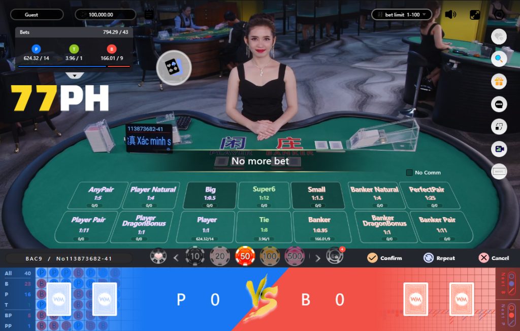 live baccarat